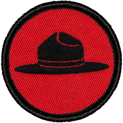Cool Boy Scout Patrol Patch - (R007) Retro Campaign Hat Patrol