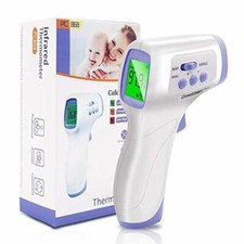 Forehead Thermometer for Adults, Non Contact Infrared Light purple