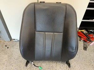 2012 Chrysler Town and Country Dodge caravan LEFT front seat Black Leather OEM