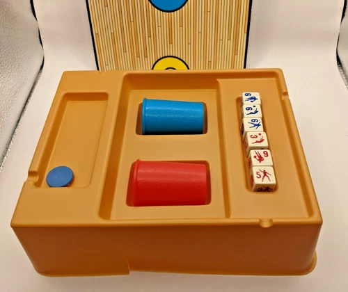 Lakeside Double-Play Basketball Sports Family Dice Game VTG 1970's Numbers  READ