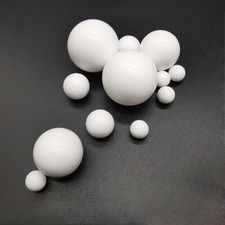 PTFE Kugeln &Oslash; 3mm-63mm PTFE Ball Membranpumpen Dichtungskugeln Ventilkugeln Wei&szlig;