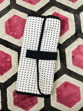 EMILY  MERITT MINI DOT White/Black CHANGING PAD CLUTCH - Pottery Barn Kids Baby