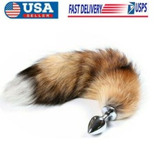 Small Artificial Fox Tail for Women Playing Romantic Funny Costumes Role Playing