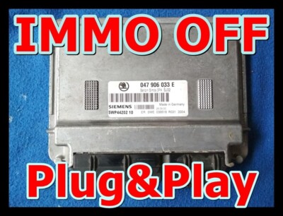 Skoda Fabia 6Y 1.4 MPI IMMO OFF/ PLUG&PLAY  047906033E / 5WP44202 /Deu-2 Tage