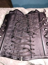 Black Corset- Spirit Halloween -Large