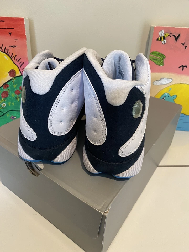 Jordan 13 Retro 'Obsidian' Powder Blue New (US10.5 Mens) - image 3 of 4