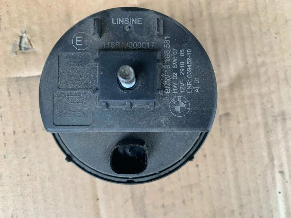 SIRENA ALARMA BMW 740LI F02 F01 OEM 09-15 BOCINA ANTIRROBO Foto 3 de 3