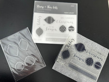 CTMH Stamp Thin Cuts - Silver Gold - Z4042 New Close To My Heart