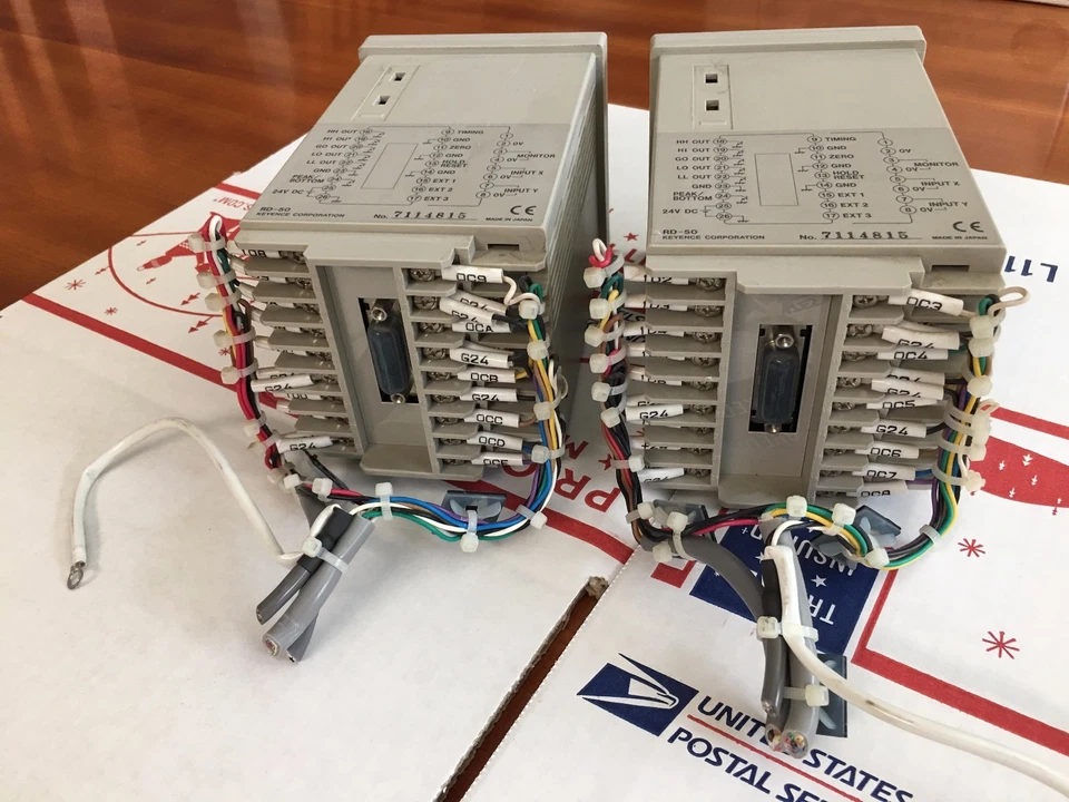 KEYENCE RD-50E ANALOG SENSOR CONTROLLER, 3 AVAILABLE, WARRANTY - Image 4 of 4