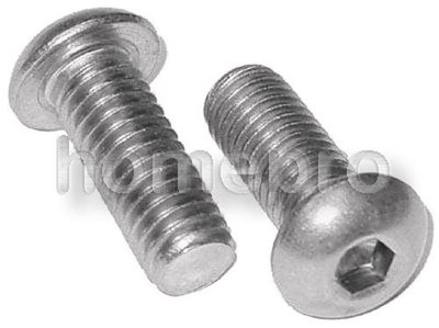 M10 x 35mm  STAINLESS METRIC BUTTON ALLEN BOLTS 10mm -1.50  A2 