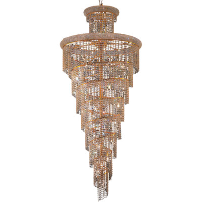 Large Crystal Chandelier 32 Light Fixture Foyer Entryway Dining Room Table 86''