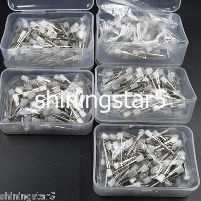 500-Pack Dental Latch-Type Polishing Cups & Prophy Brushes - White, For Tooth Cleaning