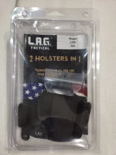 LAG Defender Series, OWB/IWB Holster, Fits Ruger LC9, Kydex, Right Hand