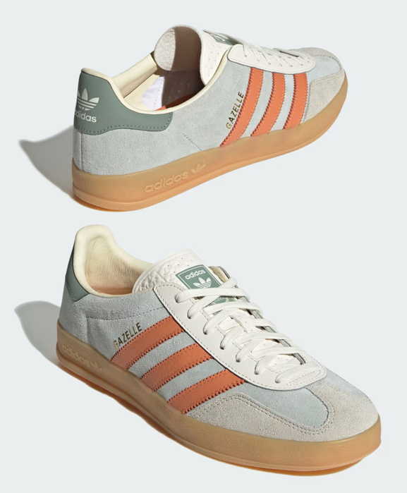 adidas Gazelle Indoor JQ0011 Wonder Silver Off White Putty