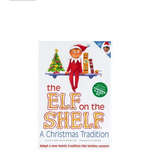 The Elf on the Shelf Boy with Brown Skin Tone and Eyes NEW - Picture 3 of 8