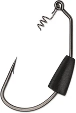 VMC Heavy Duty Weighted Black Nickel Swimbait Hook 4 pack - Terminal Tackle