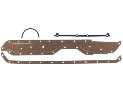 #ad For 1965 1968 Jeep J2800 Oil Pan Gasket Set Mahle 53369XGBF 1966 1967 3.8L 6 Cyl $31.19