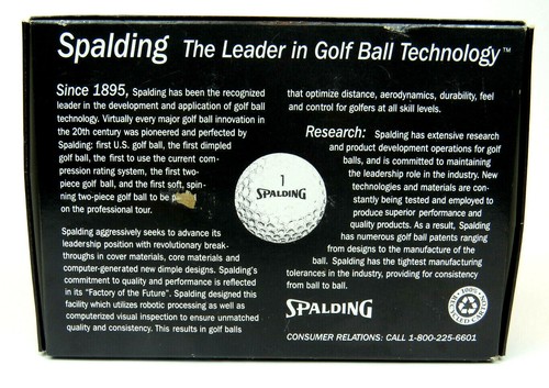 Spalding Image Pac Custom Golf Balls Dean Gardens Alpharetta Georgia Vintage - Picture 4 of 11