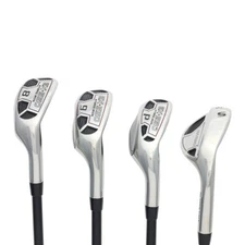 Mens Powerbilt Golf EX-550 Hybrid Iron Set (8-SW) Senior "A" Flex Rescue Clubs