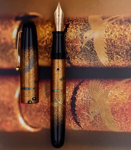 PILOT 1988 Emperor Birds in Flight Kisshomon Maki-E Fountain Pen Hyakusen Murata