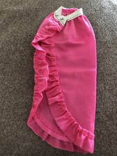 Vintage Barbie ,,Twirly Curls Rock, lang in Pink mit Rüsche und Gürtel in Silber