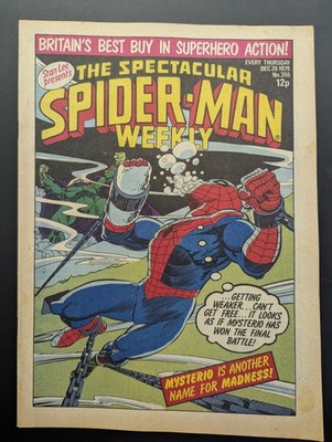 The Spectacular Spider-Man Comic No 355, December 26th 1979, Marvel UK