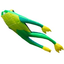 Einleiner Drachen Wolkensturmer Fritz the Frog XL 160635 Grün 480 x 150 cm