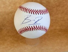 BRAYAN ROCCHIO CLEVELAND GUARDIANS  SIGNED AUTOGRAPHED M.L. BASEBALL JSA AUTH
