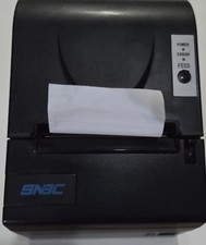 Working POS Thermal Receipt Printer With Power Supply, SNBC BTP-R880NP