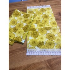 Sunflower Tablecloth and Runner