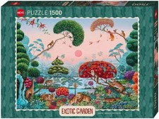 NEW Heye Jigsaw Puzzle 1500 Pieces 12 Ages Exotic Garden Jungle Paradise