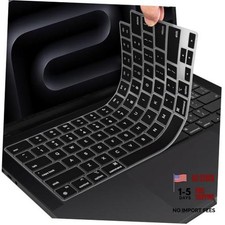 Keyboard Cover Skin for 2026-2021 MacBook Pro 14" M5 MacBook Pro 14" 2021-2026