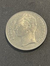 Venezuela Coin 5 Bolivares Bs 1988 Nickel clad steel 30mm X2789