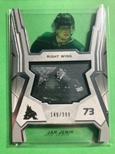 2021-22 SPx Finite Rookies #F-17 Jan Jenik RC 149/399
