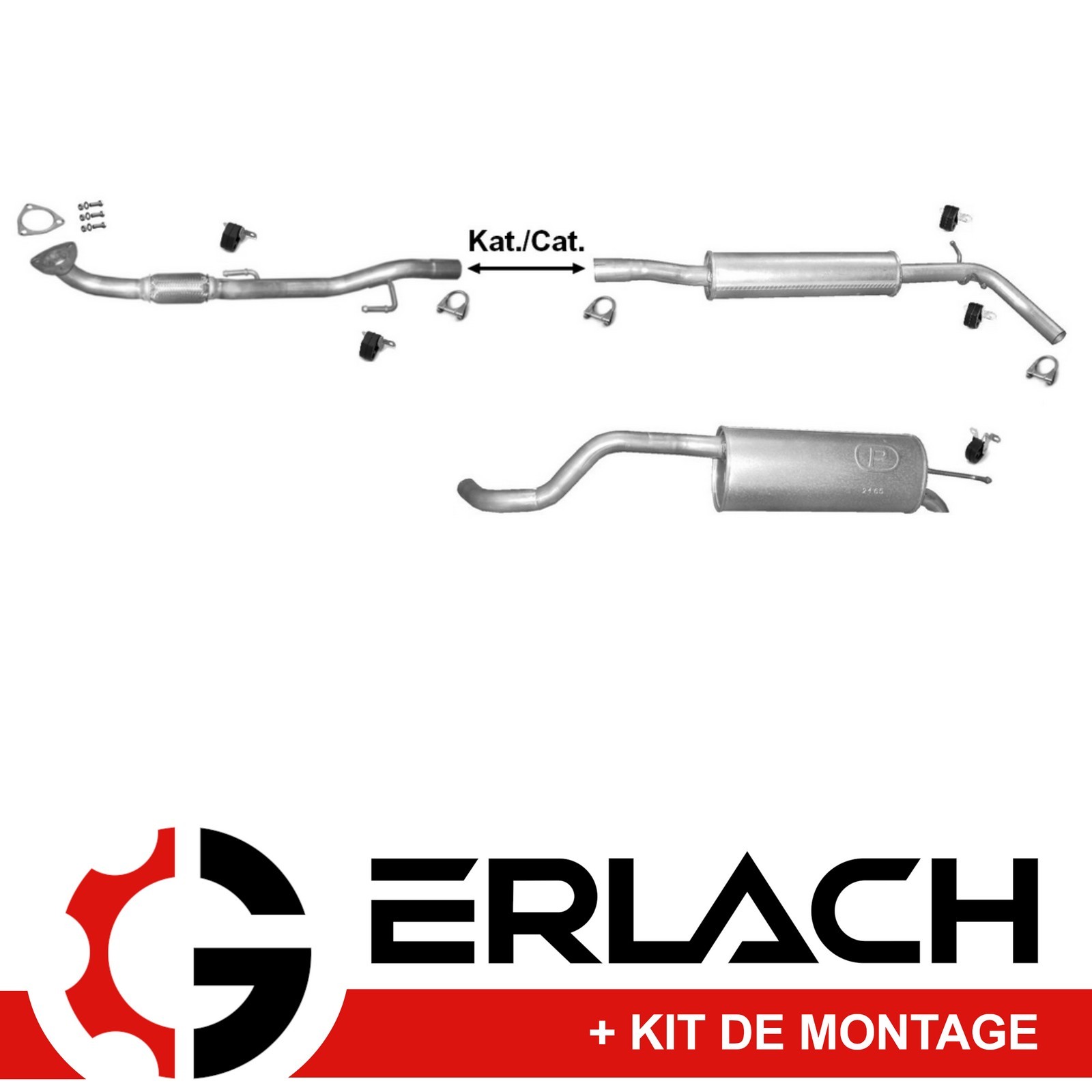 Éliminer le bruit de moteur avec le silencieux Skoda Roomster 1.6 7091