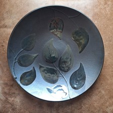 Vintage Poole Pottery 40cm Large Charger | by Jane Brewer | Leaf Design | Zen