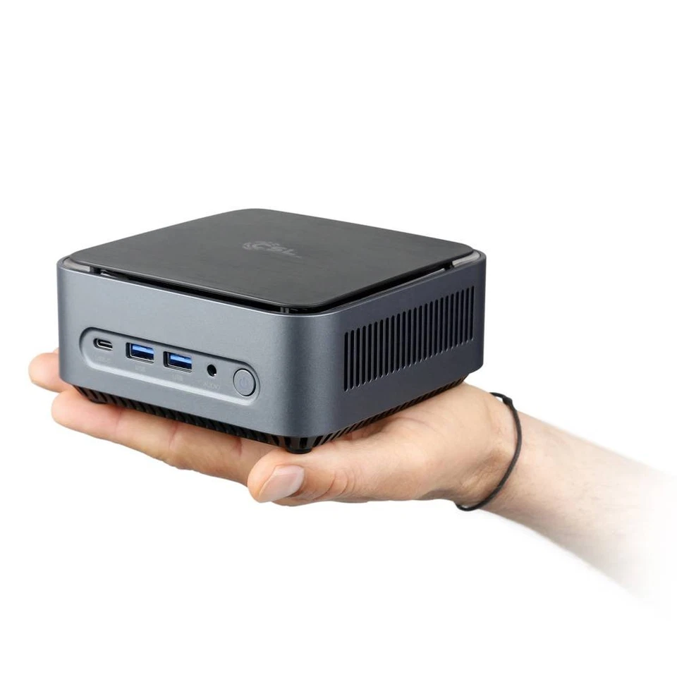 CSL Computer Mini PC Narrow Box Premium Intel® N N200 3.7 GHz 8 GB RAM 500 GB - Bild 2 von 2