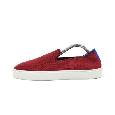 Rothy's Damen Slip-On Sneaker rot/blau/weiß Textil Low-Top Material Casual EU 37