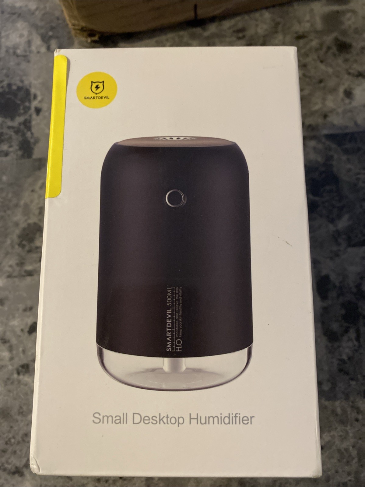 500ml Usb Desk Humidifier W/ Night Light