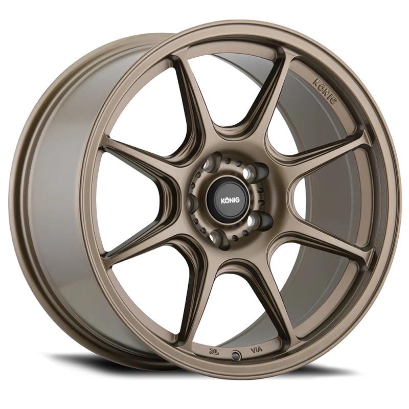 (set of 4) Konig Lockout Matte Bronze | 18x8.5