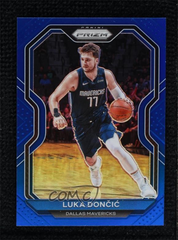 2020-21 Panini Prizm Blue Prizm /199 Luka Doncic Luka Dončić #32