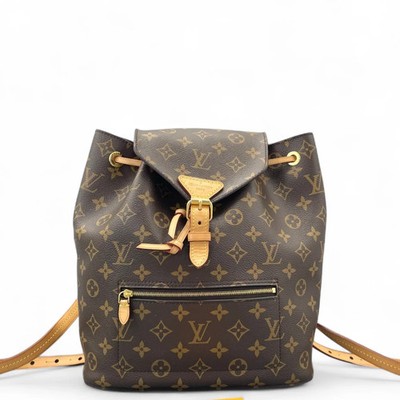 Louis Vuitton Montsouris Nm Backpack Pm Monogram Vachetta Leather (ym051726g6r)