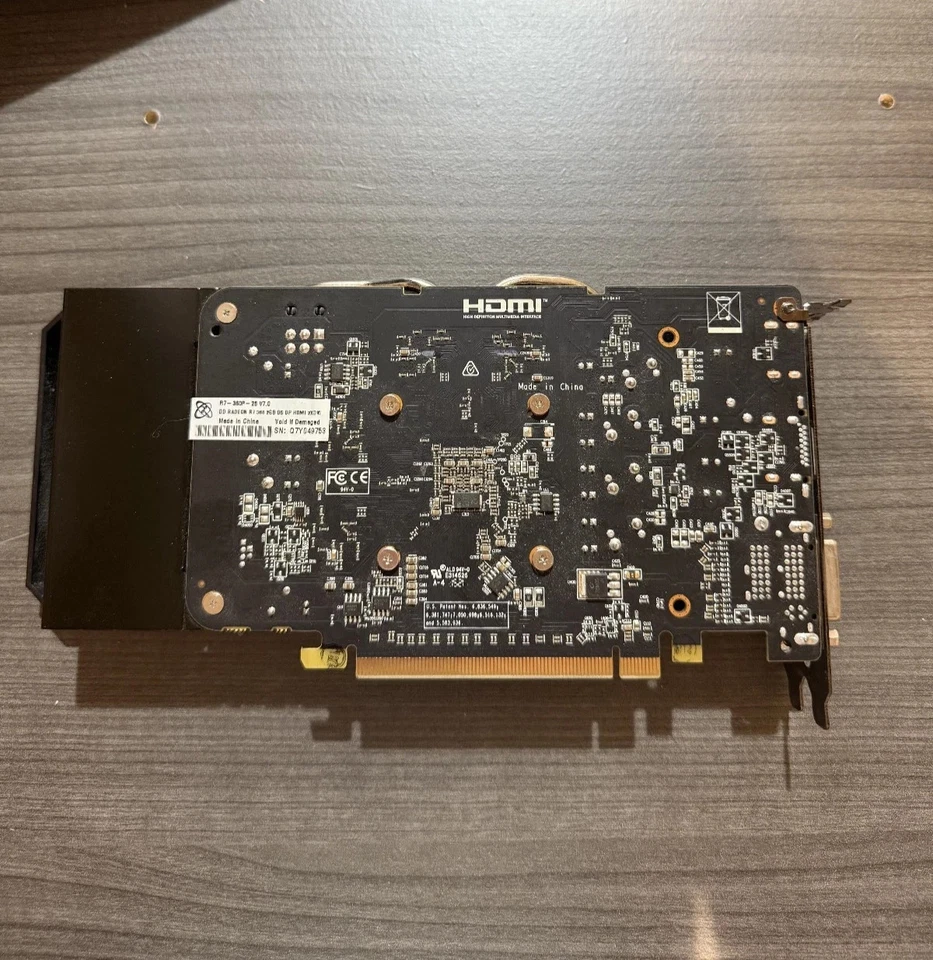 SCHEDA VIDEO AMD ATI RADEON XFX R7 360 2GB GDDR5 PCI-E 128BIT TOBAGO DOUBLE DIS - Immagine 2 di 4