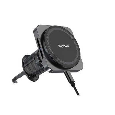 Rixus RXWC20 Wireless Car Charger for Magsafe Car Mount
