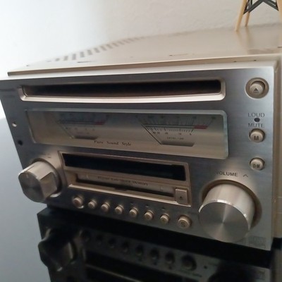 Panasonic CQ-VX5500D 2DIN CD MD Strada Analog Meter Old School JDM