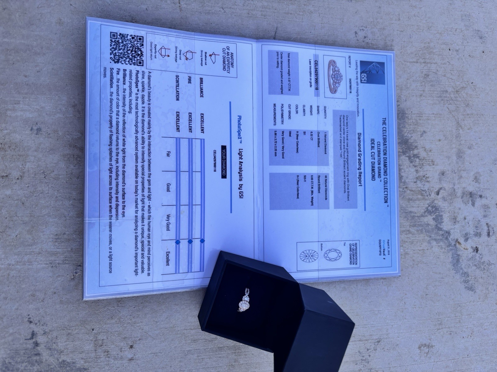 14K Rose Gold Ideal Cut Diamond Engagement Ring