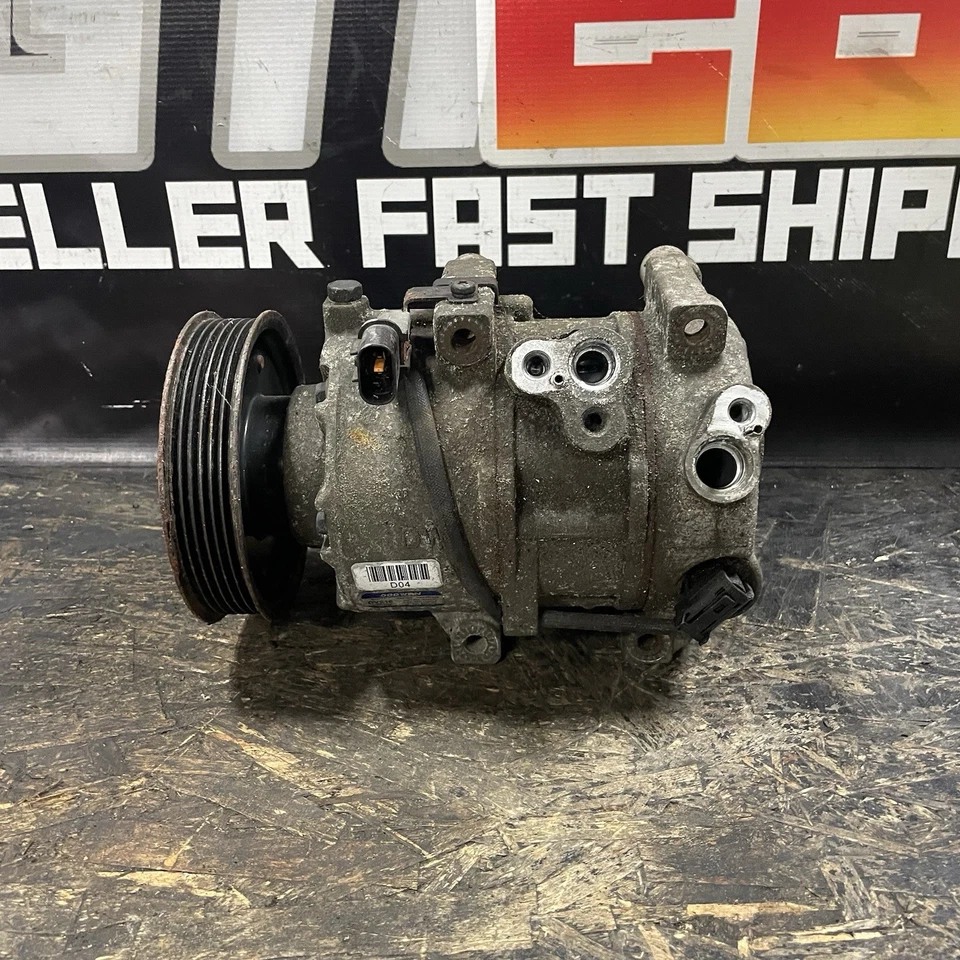 2013-2016 HYUNDAI GENESIS COUPE 3.8 V6 Genuine OEM AC A/C Compressor USED - Image 4 of 4