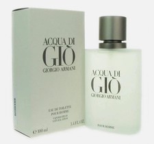 Aqua Di Gio By Giorgio Armani Men's Cologne EDT Spray 3.4-oz New And Sealed