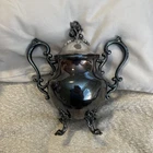 Antique Sterling Silver Large Sugar bowl, Made in Sheffield England