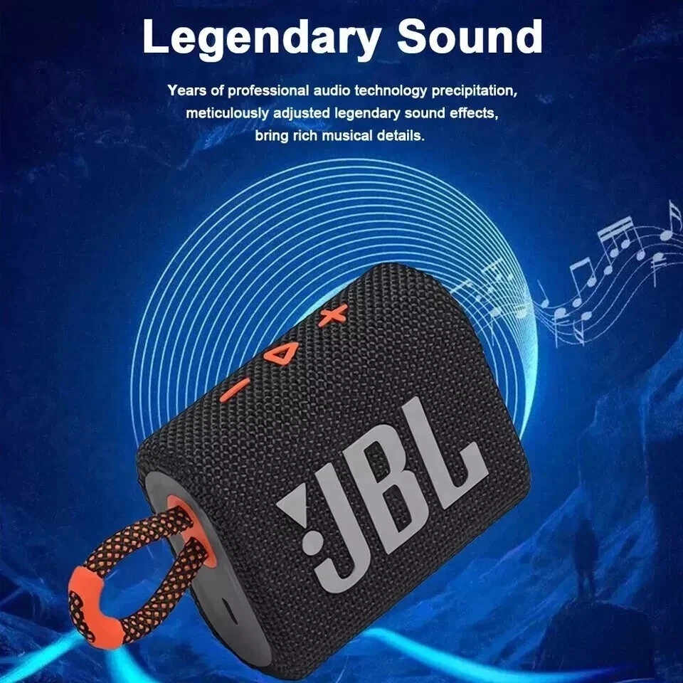 JBL Go3 Tragbarer Bluetooth Wasserdichter Lautsprecher Kabellos Mini Kanone - Bild 2 von 4